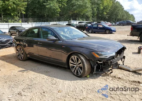 2013 Audi A6 Prestige z USA, uszkodzony, nr VIN WAUHGAFC8DN157187